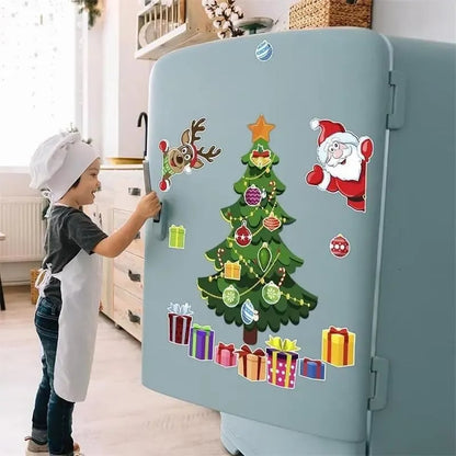 🎄 Christmas Refrigerator Magnets – Festive DIY Fridge Decoration