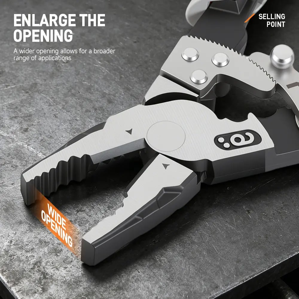 🔥LAST DAY 49% OFF - 🛠️Self-Locking Ratchet Pliers – Secure Grip, Less Effort