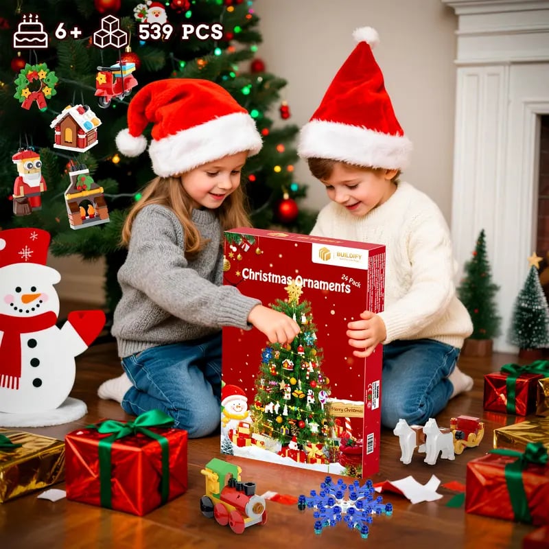 ⏳ FREE SHIPPING🎄24-Day Christmas Surprise Countdown Calendar🎁✨