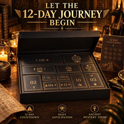 12-Day Ancient Egyptian Mystery Countdown Box