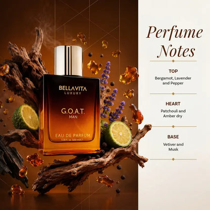 Eau De Parfum (EDP) | Bergamot, Amber & Vetiver | Woody & Musky | Long Lasting