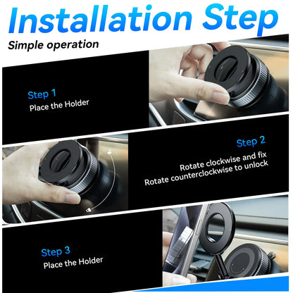 Upgraded Magnetic Cell Phone Car Mount