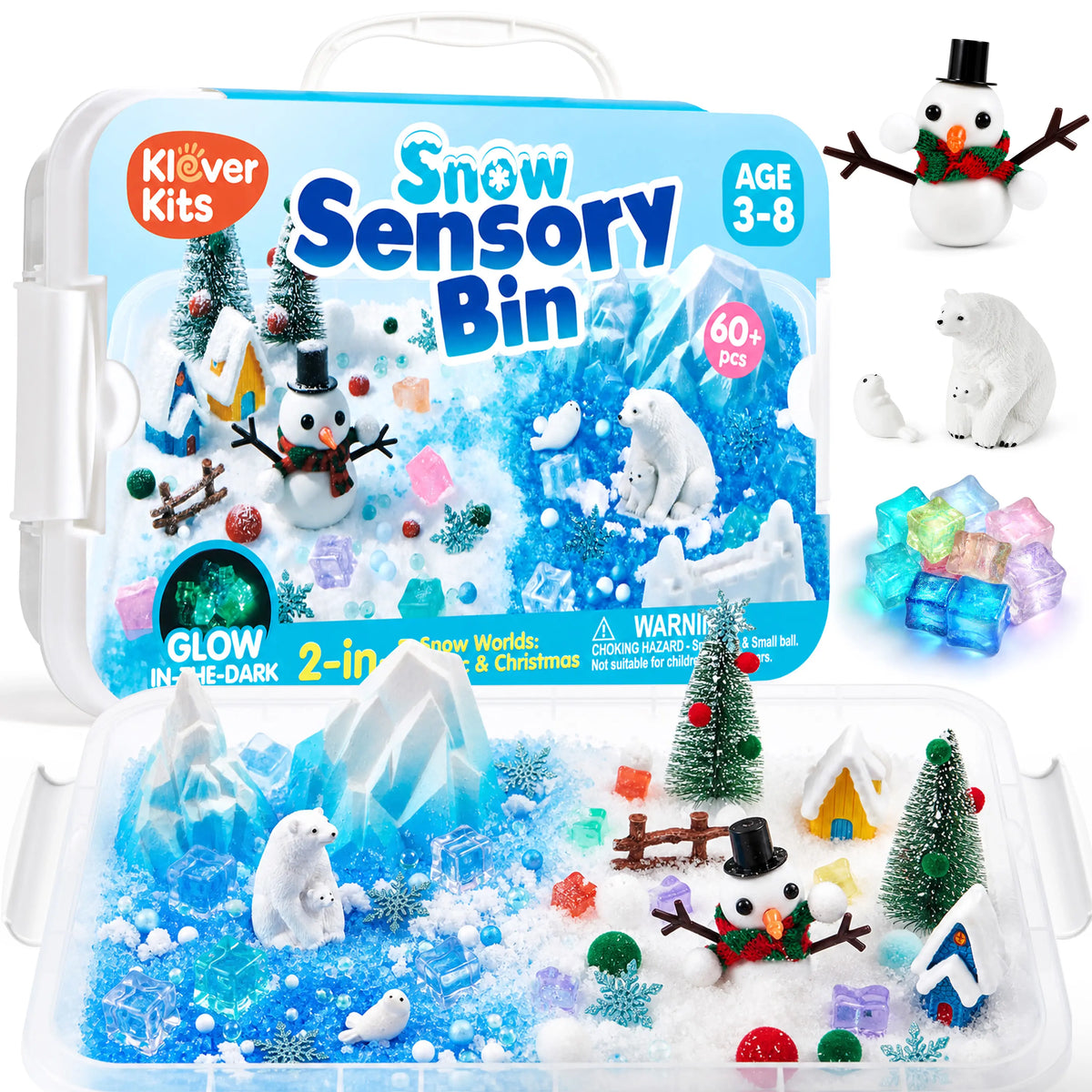 🦖 Kids Sensory Play Bin – Dinosaur, Space, Ocean & Halloween Activity Kit