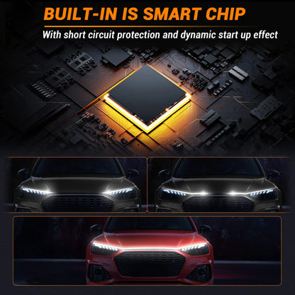 59" High Brightness Automotive Hood Gap LED Strip