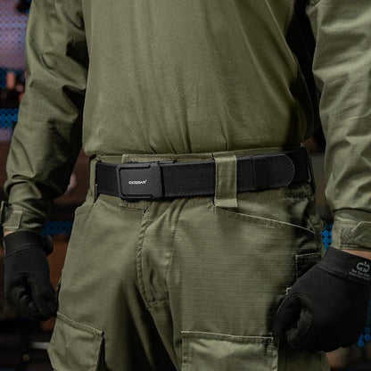 BUY 2 FREE SHIPPING🔥🔥-Upgraded version thickened double-layer nylon tactical belt with automatic buckle