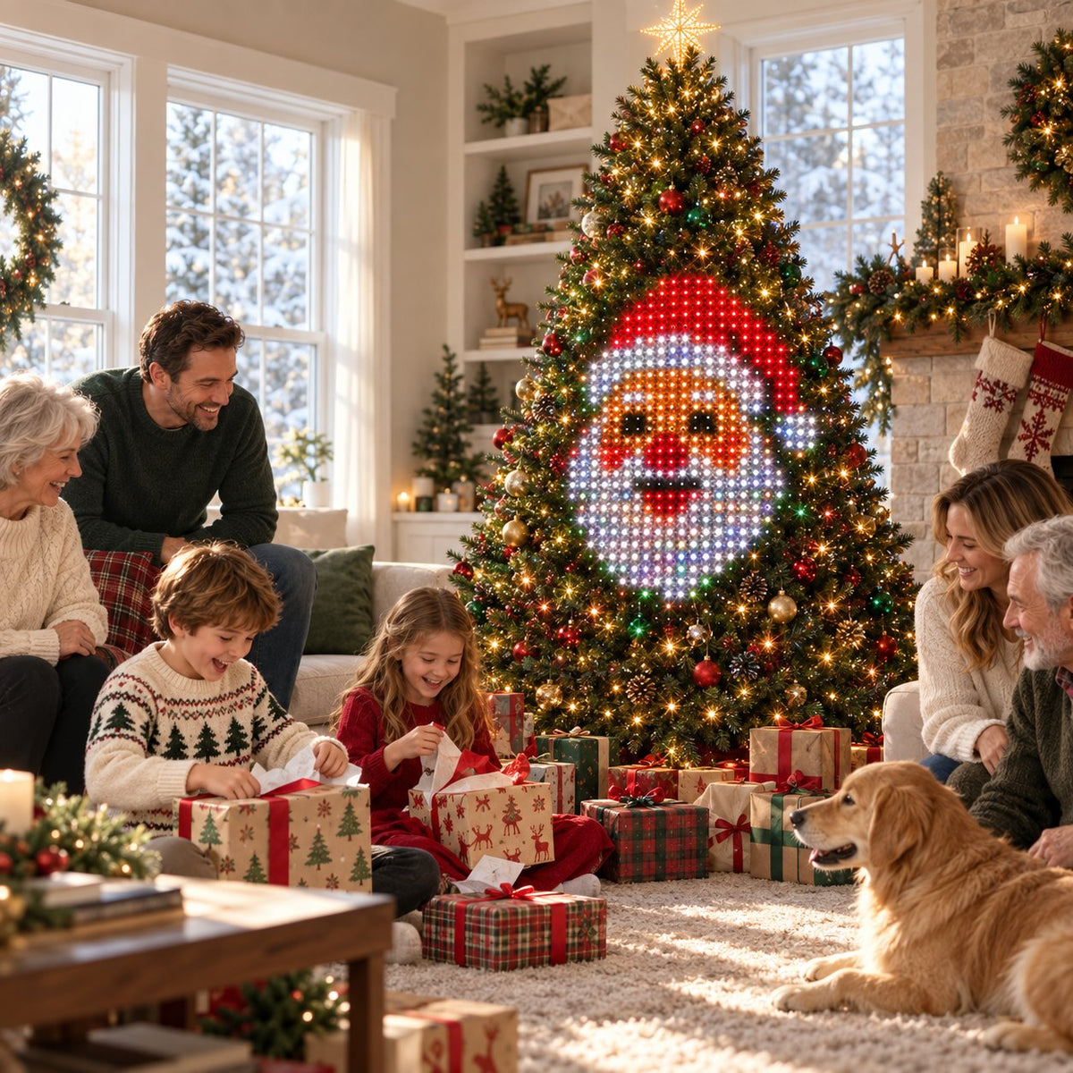 Smart Animated Christmas Tree Lights
