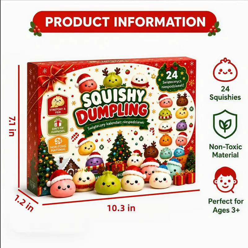 Christmas Squishy Advent Calendar Bundle