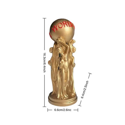 Elegant Resin Goddess Sculpture Figurine