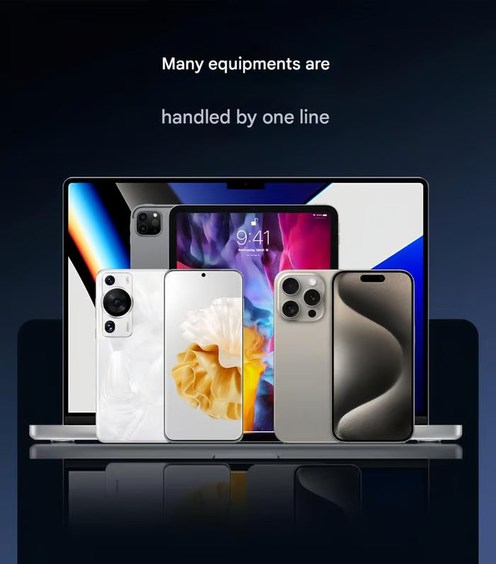 🔥HOT DEAL | ⚡Invisible Holder Charger & Stand | 240W Super-Fast 2-in-1 Cable 📱