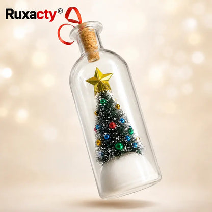 Recordable Christmas Message in a Bottle Ornament