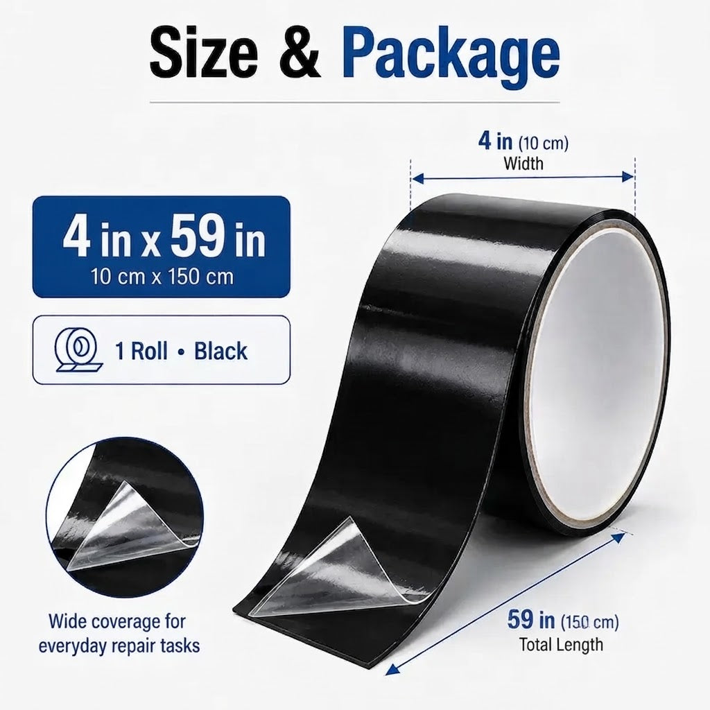 ✨Heavy-Duty Waterproof Seal Repair Tape – Strong Adhesive Leak Patch for Roof & RV