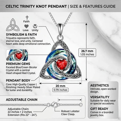 ♾️💖Birthstone Celtic Knot Necklace for Women