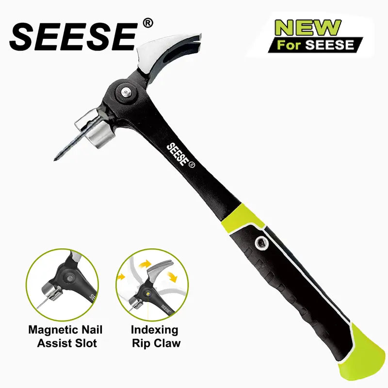 Adjustable Nail Puller Hammer