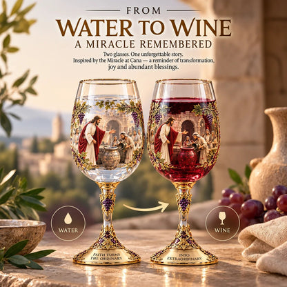✝️ Two Glasses. One Miracle. A Story Worth Keeping.🎁