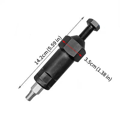 Heavy-Duty Grease Fitting Cleaner – 600 PSI High-Pressure Grease Gun Unclogging Tool with M6/M8/M10 Adapters