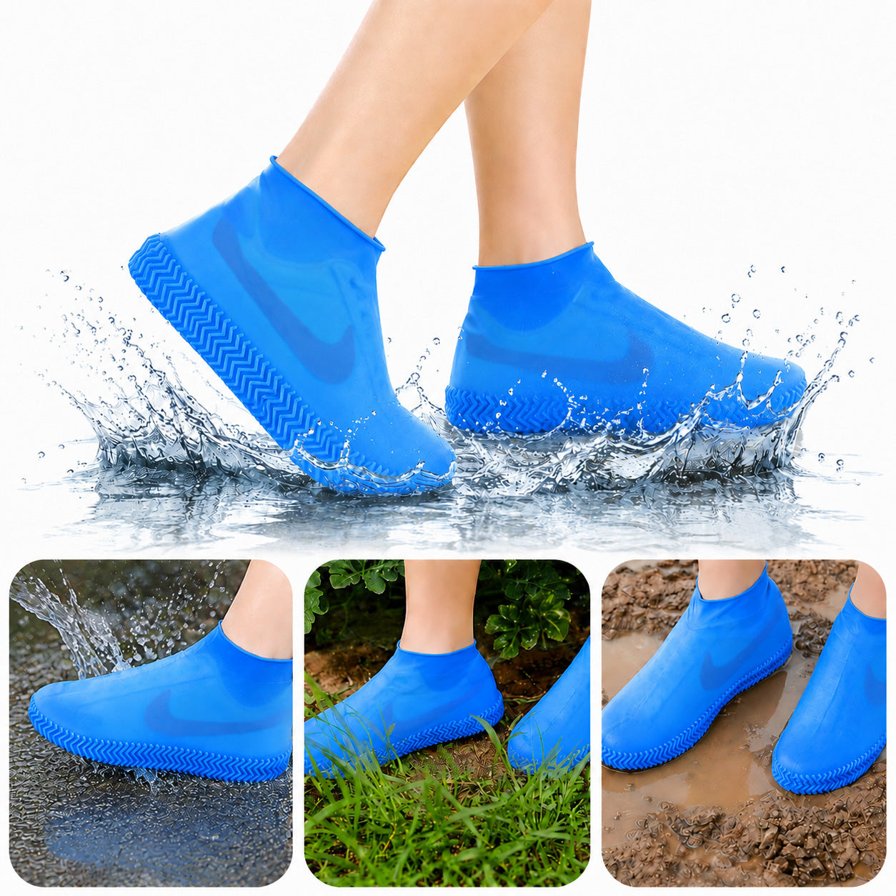 👟Pro-Grade Wear-Resistant Waterproof Shoe Covers (Reinforced Silicone)