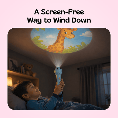🌙 Kids Animal Story Projector – Magical Bedtime Flashlight