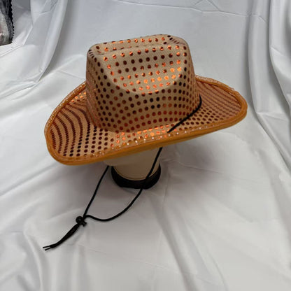 🤠 Classic Western Cowboy Hat – Wide Brim Outdoor Sun Hat for Ranch, Festival & Everyday Wear