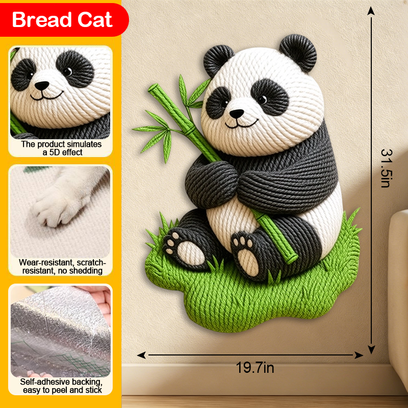 5D Woven Cat Scratcher Mat, Cat Scratching Design for Indoor Cats, Protects Walls, Sofas, Couches and Doors