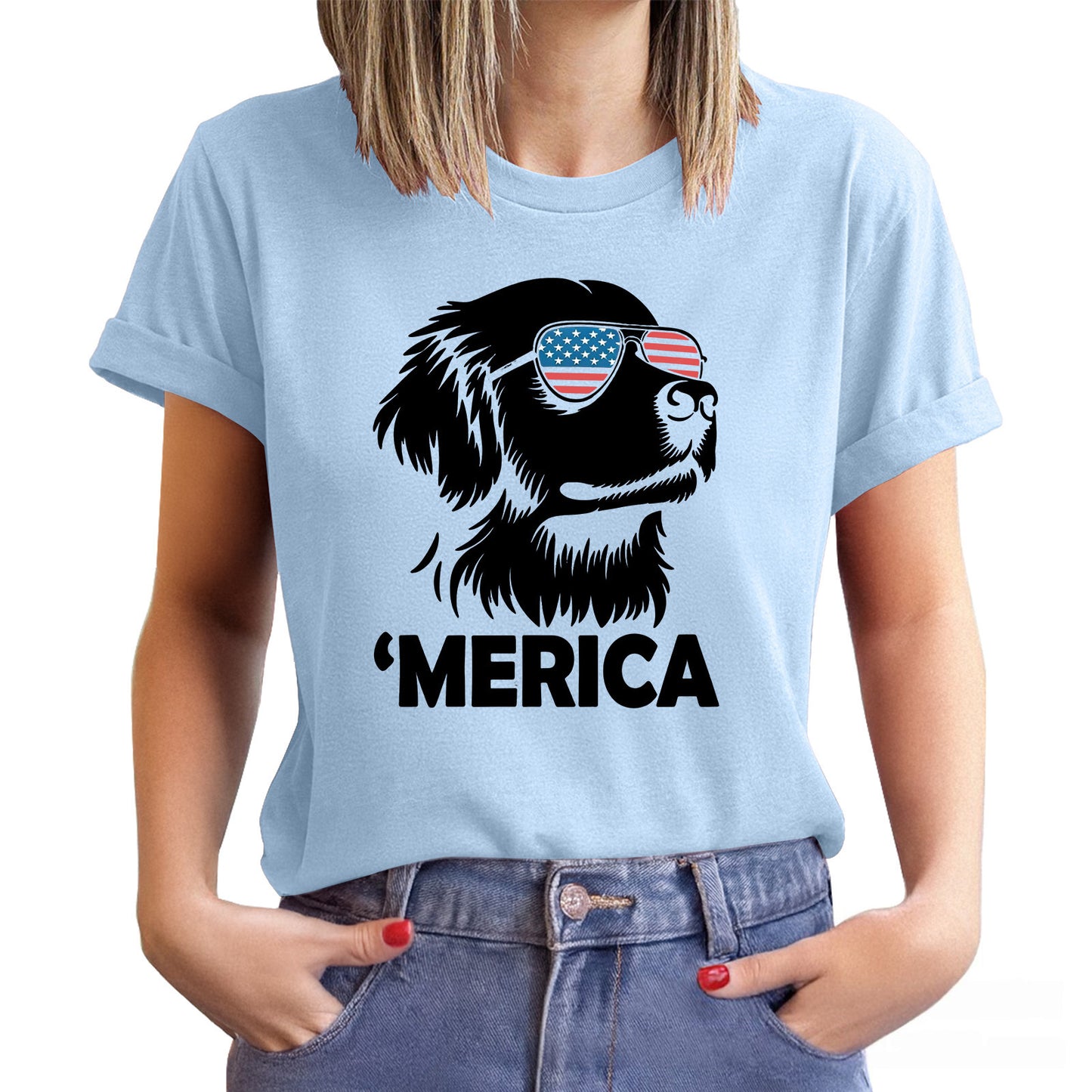🐶Merica Golden Retriever Shirt | 4th of July Dog Shirt
