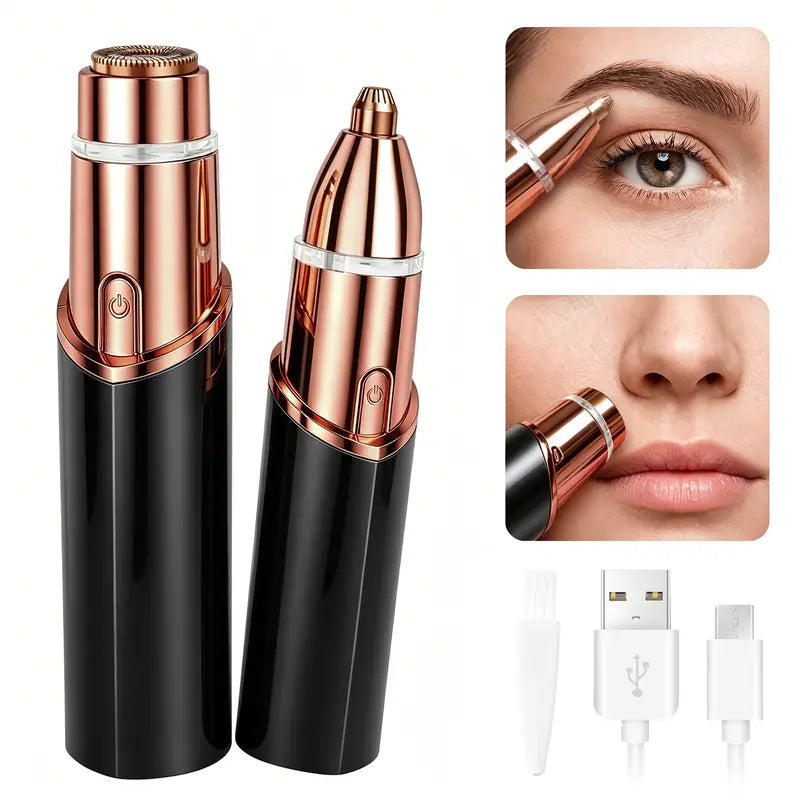 2 in 1 Facial & Eyebrow Hair Trimmer
