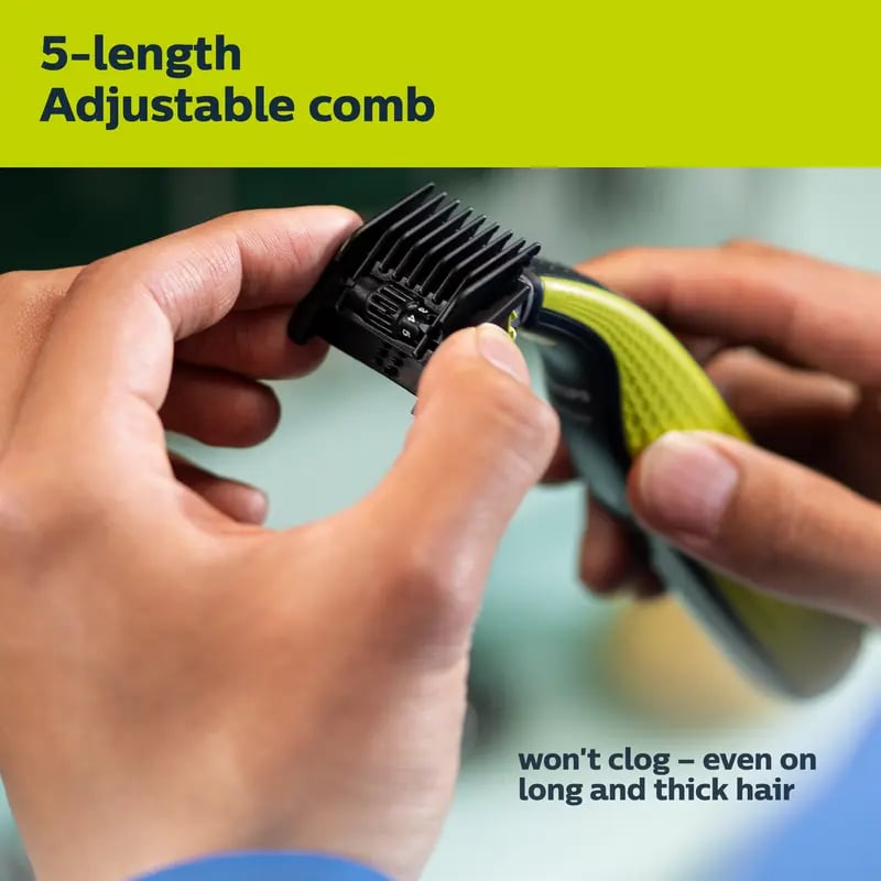 Norelco OneBlade 360 Face, Electric Trimmer and Shaver