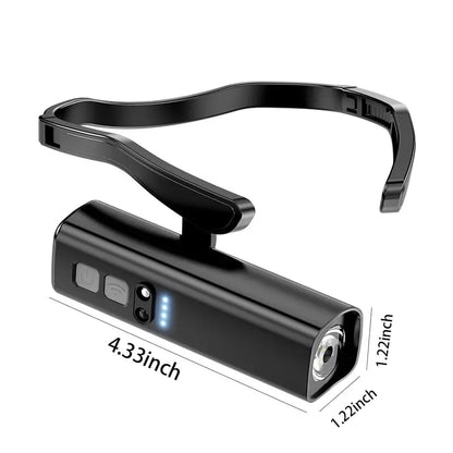 🏆 65K+ SOLD! 🌟Ear-Mounted Motion Sensor Headlamp – Ear-Mounted, Motion Sensor, Multi-Use Brightness 🌙🔧