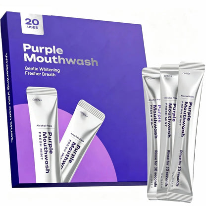 Purple Mouthwash Sachets 20 Pack