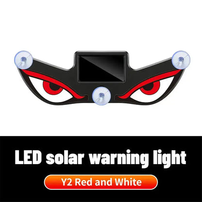 Car Rear Window Dynamic LED Display – Vampire Devil Eye Emoji Panel, Auto Decorative Light tiktokshopspringglowup