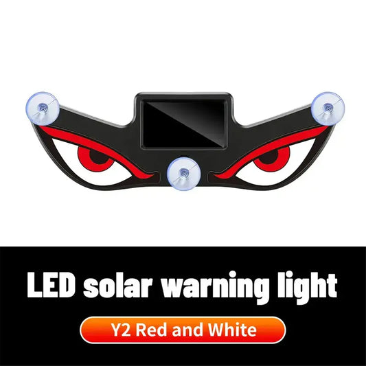 Car Rear Window Dynamic LED Display – Vampire Devil Eye Emoji Panel, Auto Decorative Light tiktokshopspringglowup
