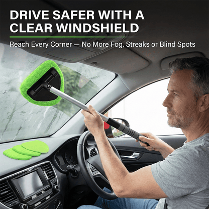 Windshield Cleaning Tool – Interior Glass Cleaning Made Easy