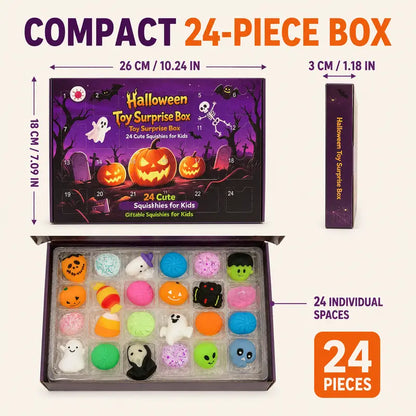 24-Piece Halloween Squishy Surprise Box