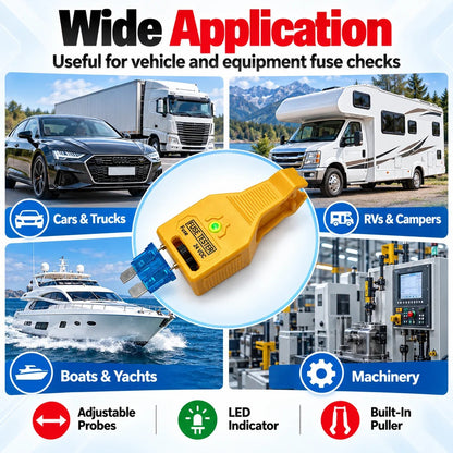 🔥HOT SALE🔥🚗⚡ Automotive Fuse Tester — Quickly Check Fuses & Find Electrical Problems with Ease!