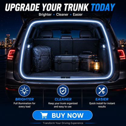 💡 SUV Trunk LED Light Strip | Dynamic Cargo Light Upgrade