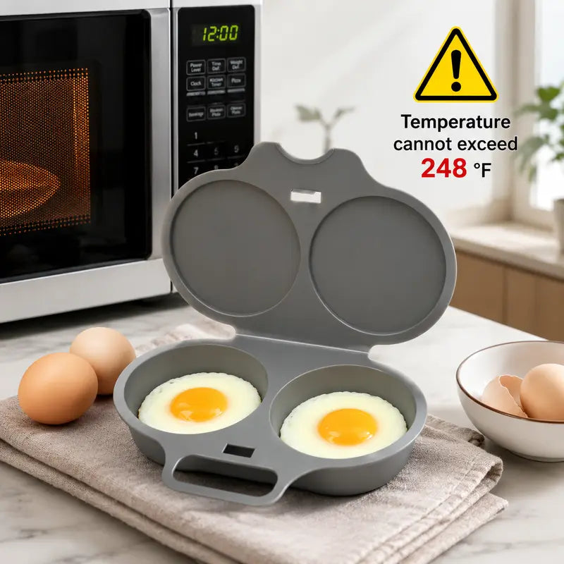 Microwave Egg Steamer Mold BPA‑Free