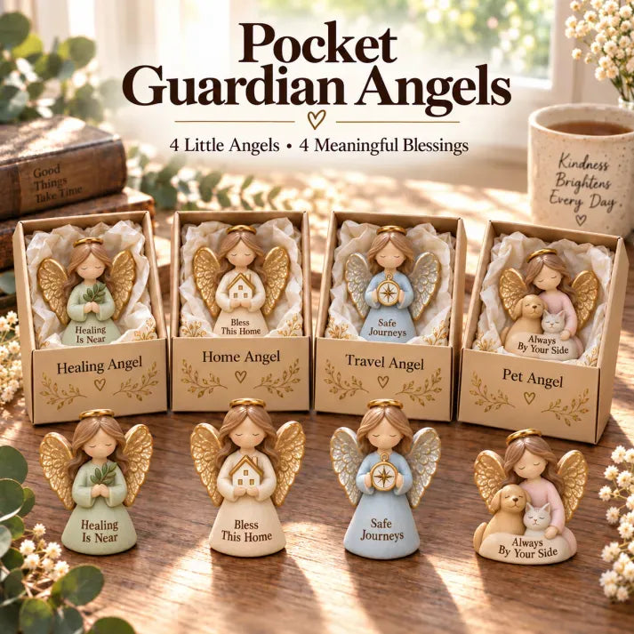 🔥Last Day 49% OFF - 👼💕12 Pocket Guardian Angels – 🎁Little Blessing Keepsake Gifts