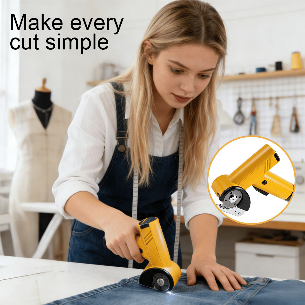 ✂️Free Shipping📦 Rechargeable Cordless Fabric Cutter