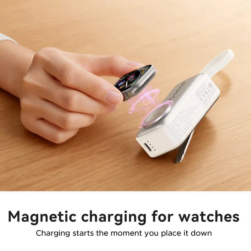 3-in-1 Folding Chargeable Portable Power Bank