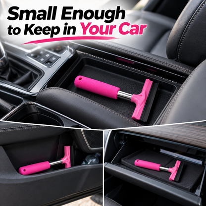 🚗 Telescopic Car Side Mirror Wiper – Extendable Rain Water Squeegee