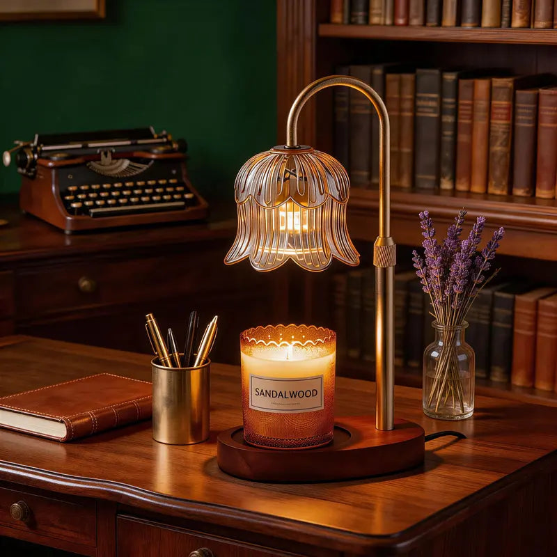 Modern Metal Candle Warmer Lamp
