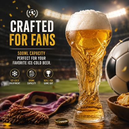 World Cup 2026 Beer Glass🍻📣