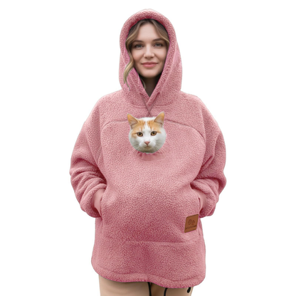 🐾 CozyPouch Pet Cuddle Hoodie