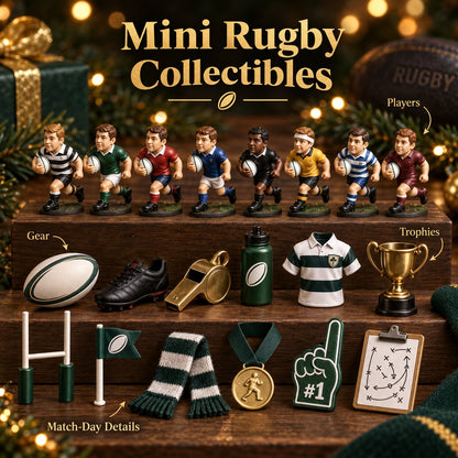 🏈🎁Rugby Advent Calendar 2026 – 24 Rugby-Themed Collectible Surprises Christmas Countdown Gift(📦Buy 2 Free Shipping)