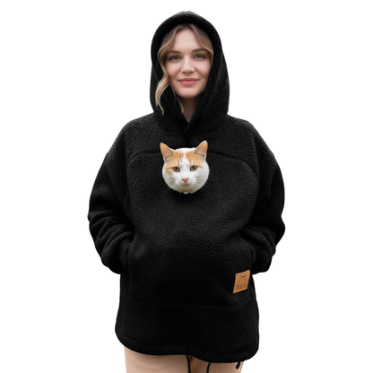🐾 CozyPouch Pet Cuddle Hoodie