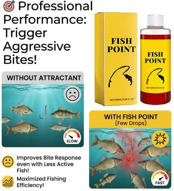 🎣 Concentrated Fish Attractant Liquid – 🐟Fast-Acting Red Worm Formula