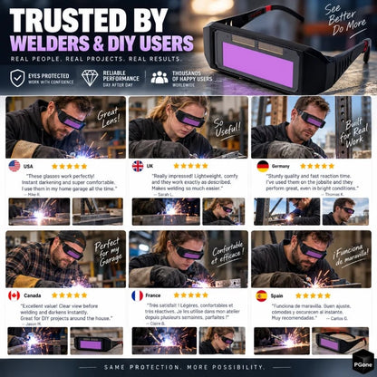 🔥HOT SALE🔥Auto-Darkening Anti-Glare Welding Glasses