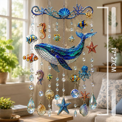 🐢Ocean Animal Acrylic Wind Chime✨