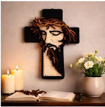 Handcrafted Crochet Cross