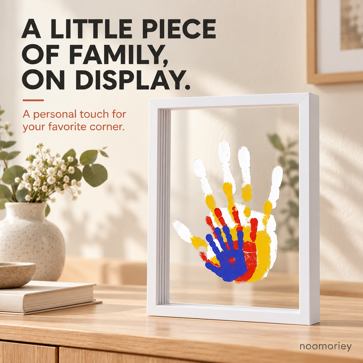 DIY Family Handprint Frame – Personalized Keepsake Gift for Family & Kids