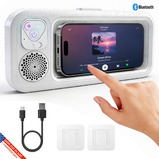 Waterproof Phone Case with Bluetooth Speaker